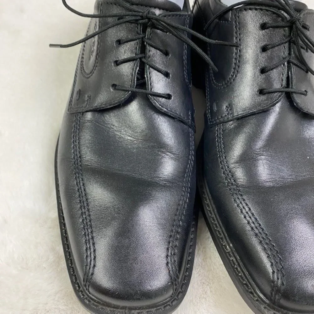 Ecco New Jersey Bike Toe Lace Up Leather‎ Oxfords, size 7